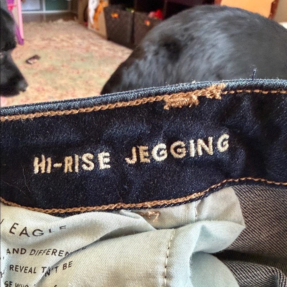 American Eagle Outfitters Dark Blue Jeans Jeggings NWT - Picture 11 of 15